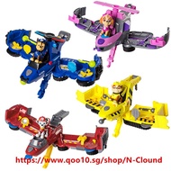 Paw Patrol dog Flip Fly Vehicle toys Can Have Fun With This 2-in-1 Vehicle Transforming From Bulldoz