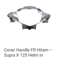 Cover Handle Front AF BK MT Black Metalic Batok Lampu Depan Honda Supra X 125 Helm In 53205-KYZ-900Z