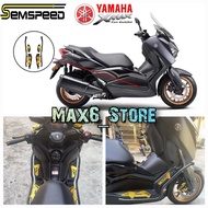 Yamaha XMAX V2 XMAX250 XMAX300 V1 V2 Carpet Footrest Footboard Matting with Xmax 250 300 Crash Bar Crash Guard Semspeed
