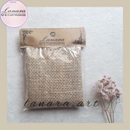 Hessian JuteLanara 15x25 Cm Rustic Decorative Craft Fabric (BGN)