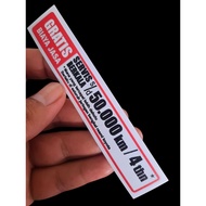 Mirror Service Car Sticker