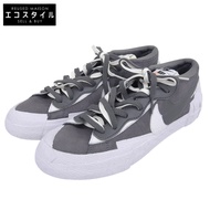 Nike Blazer Low 男款運動鞋，灰白配色，尺寸 27.5cm (DD1877-002)，美國尺寸 9.5 [二手]（成色極佳）