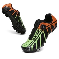 TABOLU Cycling Shoes Men's Professional MTB Cycling Shoes SPD Shoes Men's Cleats Pedal Cycling Shoes