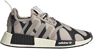 adidas Women's NMD_r1 Running Shoe, Core Black/Off White/Grey Six, 10.5