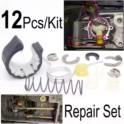 Car Shift Lever Bearing Shell Gearstick Rod Pivot Bushing Spring Repair Kit For A3 8P Ibiza 6L 6J Le