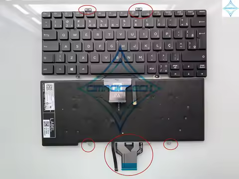 New BR Brazil Backlit For DELL Latitude L3400 5400 5401 5410 5411 P98G 7410 7400 036H3M 36H3M 0JCD67
