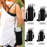 Thermal bottle sleeve portable capacity from 550-1500ml glass bottle sleeve accessory camping activi