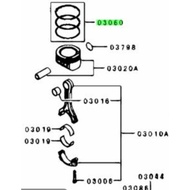 engine piston ring - Mitsubishi lancer evolution 10/evo x/cz4a/ralliart /4b11t/proton inspira