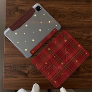 [Ready Stock]Y Fold Magnetic Clasp Tablet Hard Case for iPad 11th A16 11‘’ AIR 2025 M3 11‘’ Air6 M2 