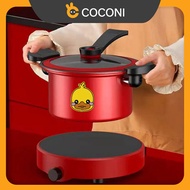 COCONI free shipping micro-pressure cooker pressure cooker household cooking pot multi-functional stewing frying steamer pressure cooker hot pot special pot