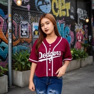 DODGERS CROP TOP & Custom Name Baseball JERSEY, Latest MODEL