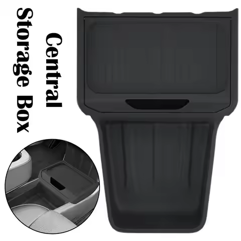 Car Storage Box Under Central Control For Tesla For Model Y Juniper Standard RWD 2026 2025 ABS Car S