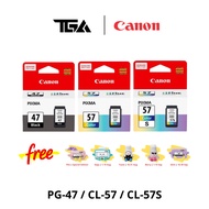 Canon PG-47 CL-57S CL-57 Ink Cartridge for Canon E410 E470 E3370 E4270 E4570