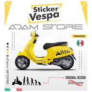 EV91 Vespa motorcycle sticker Evolution sticker/ Vespa automatic tepong sticker/