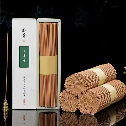 200g Natural Indian Laoshan Sandalwood Incense Sticks 21cm about 400pcs/lot Wormwood Repel Mosquitoe