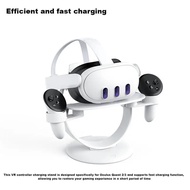 [NEW] Untuk Oculus Quest 2/3 Vr Controller Pendirian Pengecasan Pantas Dengan Untuk Vision Pro Meta 
