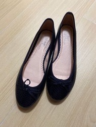 全新 MF Maud Frizon深藍色平底鞋
