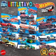 Hot Wheels Super Rigs Truck Transport Fleet Trailer Towing Speedway Hauler Tall Order Hauler Mattel