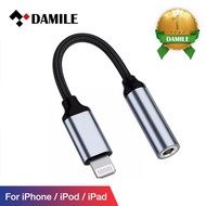 [Hỗ Trợ Cuộc Gọi] DAMILE Bộ Chuyển Đổi Lightning Sang 3.5Mm Cáp Jack AUX iPhone Cho iPhone 13/12 /11