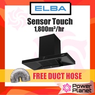 [FREE DUCT HOSE] Elba Designer Hood EH-R9033(BK) 1,800m³/hr Black EHR9033BK / INFINITO EH-J9034ST(SS