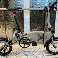 最新版本 MINT BOB 3  14吋 3速鉻鉬鋼車架 小布式折叠車 送前後蛙燈叮叮
