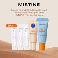 [GIFT - NOT FOR SALE] Liquid Foundation Sample 5g*1 + Sunscreen Sample 7ml*1 + ROPO Trial Lotion 1ml*3