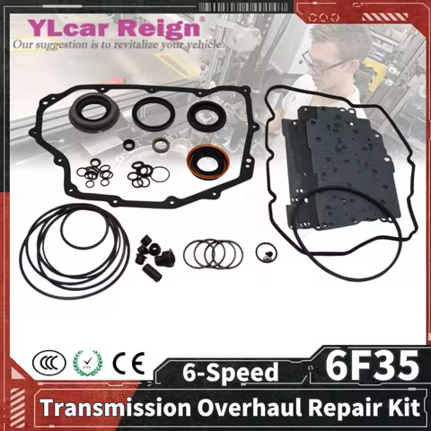 6F35 Automatic Transmission Overhaul Repair Kit Oil Seals Gaskets Rebuild Kit O-rings For FORD 6-Spe