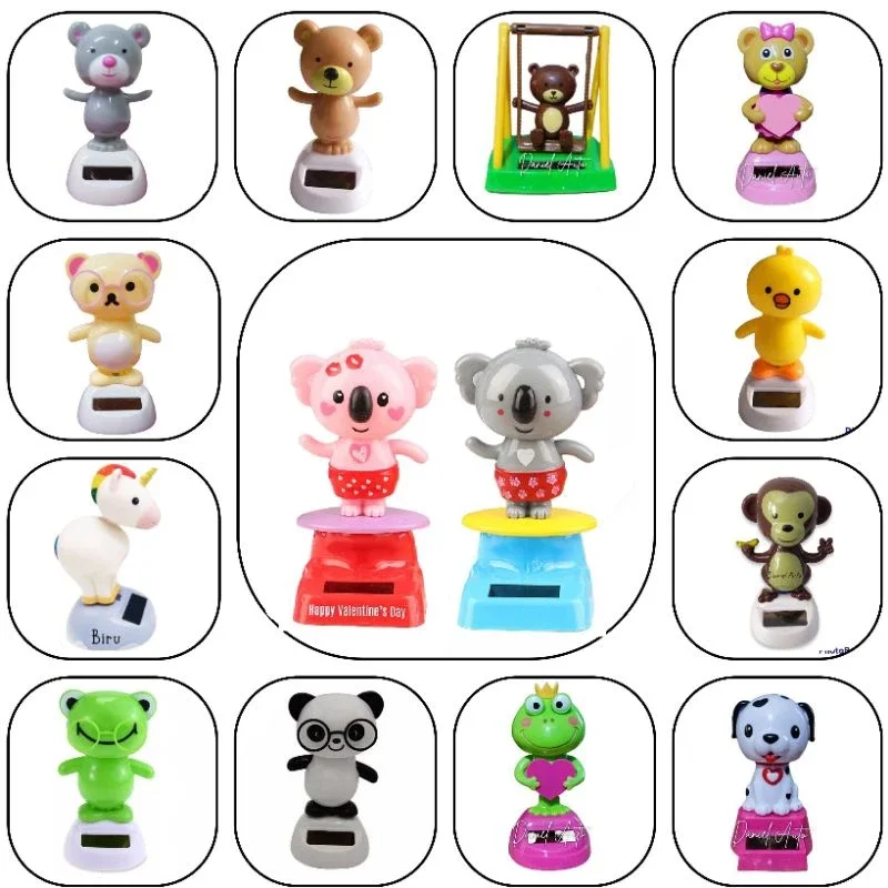 HIASAN PAJANGAN INTERIOR DASHBOARD MOBIL BONEKA KARAKTER GOYANG