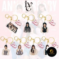 Kpop IVE Acrylic HD keychain dff Gaeul Yujin Rei Wonyoung Leeseo Backpack bag decoration accessory