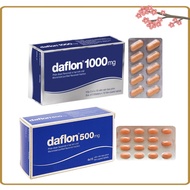 [EXP:2028/29] Daflon 1000mg For Hemorrhoids & Varicose Veins Treatment