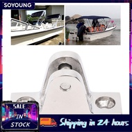 Soyoung 316 Stainless Steel Boat Deck Hinge Fitting  2 Pcs 56mm 90 Deg Bracket with User Friendly In