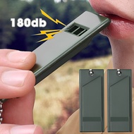 3-Frequency Whistle High Decibel Survival Whistle Camping Hiking Outdoor Emergency Survival Whistle