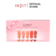 IN2IT Paint It Gift Set - กิฟต์เซ็ตบลัชเชอร์เจลลี่คอลลาเจน [1กล่อง/5ชิ้น]