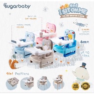 Sugarbaby 4-in-1 Sit-On-Me Foldable Booster Chair Children's Dining Chair/