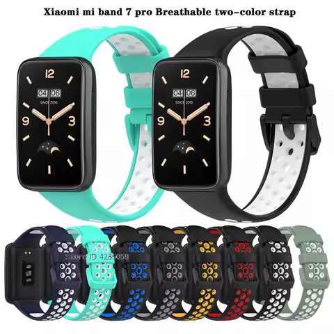 Silicone Band for Xiaomi mi band 7 Pro Smart Watch Bracelet Watchbands for Mi band 7 Pro Replacement