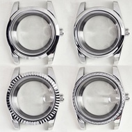 Watch Accessories 36mm39mm Diary Stainless Steel Transparent Bottom Watch Back Case Suitable for 821