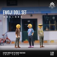 MoreArt 1/64 Emoji Doll Set