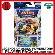 LEGENDS OF AKEDO POWERSTORM 1 PLAYER PACK MOOSE TOYS SINGLE PACK