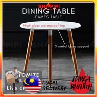 Shopipi Eames dining Round Table/meja makan/coffee table/meja kopi /study table/meeting table  Cafe 