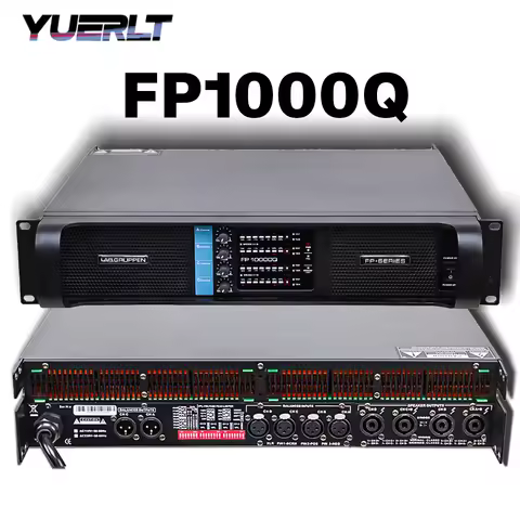 Hot Sales FP10000Q 4 Channels Power Amplifier Switch Max 10000 Watts For Live Show Professional Audi