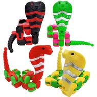 Snake Doll Snake Toy Variety Bracelet Snake Decompression Chain Snake Toy Deformation Mechanical Fin