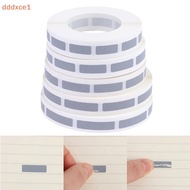 [dddxce1] 1000Pcs Manual Off Stier Labels Grey Tape In Rolls Coding Overlay Film Game Wedding