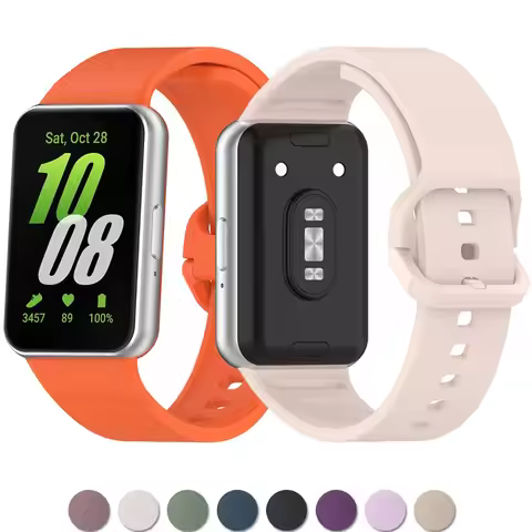 Sport Silicone Strap for Samsung Galaxy Fit 3 Band Smartwatch Rubber Bracelet Correa for Samsung Gal