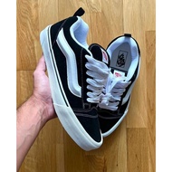 Sepatu Vans Vault X Imran Potato Knu Skool VR3 LX Black White BNIB FULL TAG BARCODE BAHAN LEATHER KU