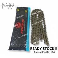 Multi Speed Bicycle Chain (5/s6/7 speed) Pacific Chain/ Chain/ PacificOriginal Pacific Chain/ 116