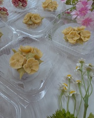 AY baker 韓式裱花 大福 麻糬 紅豆大福 紅豆麻糬 四葉草 幸運草