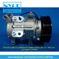 100% NEW OEM COMPRESSOR TOYOTA HILUX VIGO 2005~2012 KUN25 KUN26 GUN25 AIR COND 7PK 10S11C NYGP