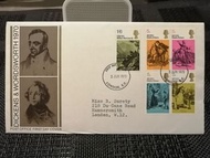 1970 Dickson & Wordsorth first day cover首日封
