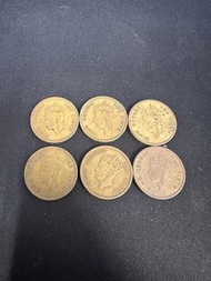 香港舊1毫1948，1949，1950