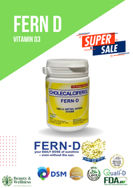 Fern D Vitamin D 120 Capsules ifern product